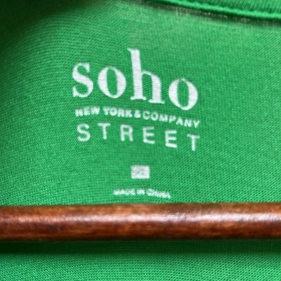 New York & Company Kelly Green Maxi Tank Dress with Pockets XS (4/6) - Picture 3 of 6